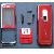 Faceplate Cover For Nokia 6120 Red New And Oem