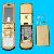 Set Housing Faceplate Cover For Nokia 8600 Luna Golden