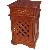 Solid Mahogany Antque Hole Bedside Night Stand Bedroom Set Wooden Indoor Furniture Java Indonesia