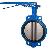 Wafer Butterfly Valve Ptfe Seat