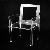 Elegant Acrylic Leisure Chair / Lucite Leisure Chair