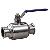 Sanitary Stainless Steel 2pc Ball Valve