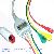 Pansw Bionet One Piece Three Lead Ecg Cable With Leadwire