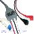 Pansw Datex Compatible One Piece Three Lead Ecg Cable With Leadwire