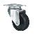 Nylon Plate Swivel Caster