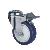 Shopping Cart Swivel Caster With Bolt Hole