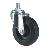 Soft Rubber Swivel Caster