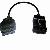 Obdiif To Opel 10p Obd Cable