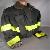 Snap Front Fire Resistant Firemans Coats, Stock# 3306-182