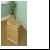 Laundry Box Flat Top Medium Natural Color