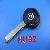 Bmw Transponder Key Id44 Metal Logo 2 Track