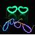 Neon, Glow , Fluorescent Glasses