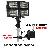 Hdv-z96 4pcs On-camera Led Video Lighting Support Stand Sony Adapter 1x4 Dc Cable