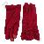 Touch Gloves For Iphone / Ipad / Other Touch Screen Mobilephone-red Short